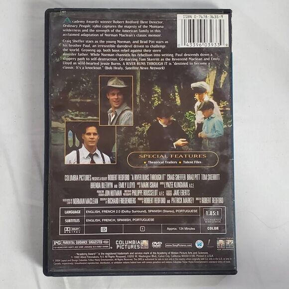 A River Runs Through It (DVD) - Picture 3 of 3